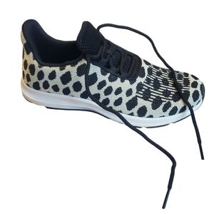 Athletic works comfort memory foam cheetah leopard polka dot print running Shoes